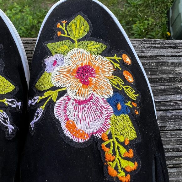 Steven by Steve Madden Natural Confort Natun Slip-On Embroidered Mules Size 8 - Picture 14 of 16